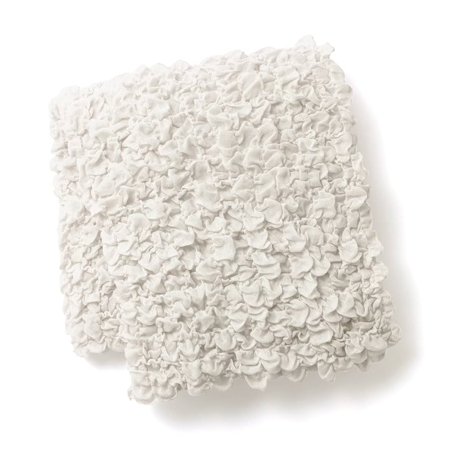 Francfranc フランフラン リップル スローひざ掛け 170×100cm リップル スロー（ひざ掛け） 1700×1000 ライトピンク【春夏